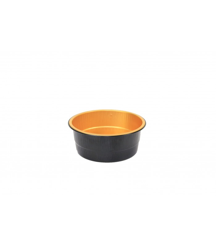 Opseal Pot aluminium noir/or  H50mm 450ml - 600Pcs