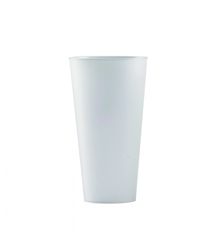 Gobelet plastique PP réemployable "Festival"   H161mm 620ml - 238Pcs
