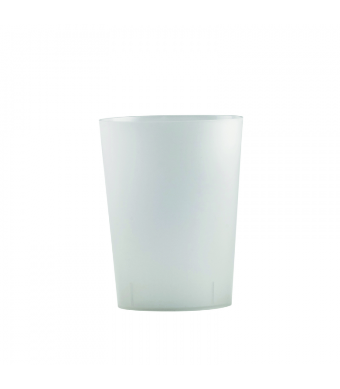 Gobelet plastique PP réemployable "Festival"   H136mm 880ml - 140Pcs