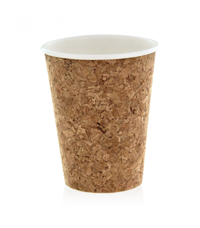Gobelet carton et liège  H136mm 470ml - 100Pcs
