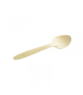 Cuillère bois 13x34mm H158mm - 576Pcs