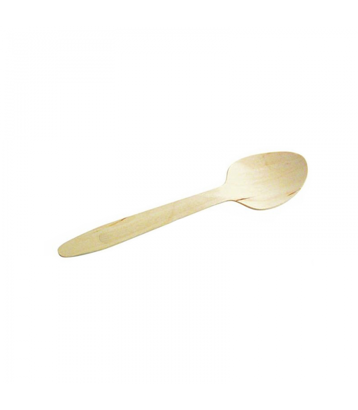 Cuillère bois 13x34mm H158mm - 576Pcs