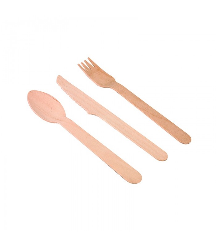 Cuillère bois   H140mm - 2000Pcs