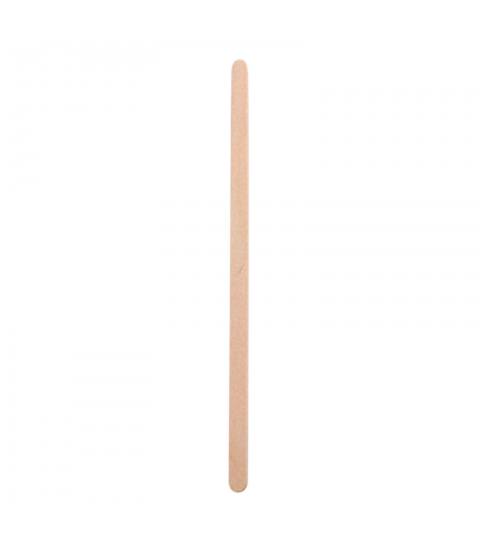 Spatule à café en bois à bouts arrondis  6 H176mm - 10000Pcs