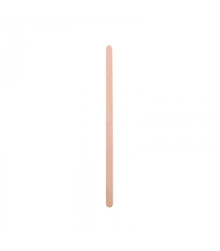 Spatule à café en bois à bouts arrondis  5 H140mm - 10000Pcs
