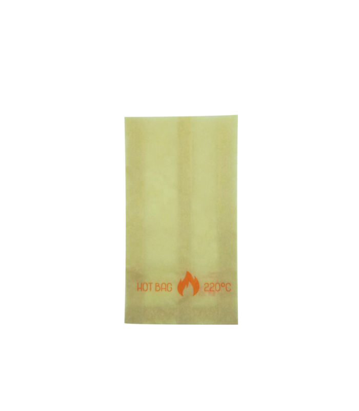 Sac papier kraft brun spécial four   110x35mm H200mm - 1000Pcs