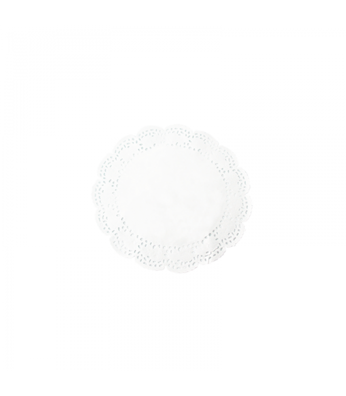 Dentelle papier blanc ovale  164x230mm - 250Pcs