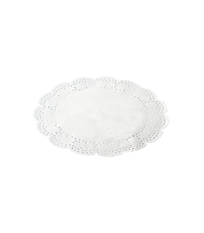 Dentelle papier blanc ovale  260x350mm - 250Pcs