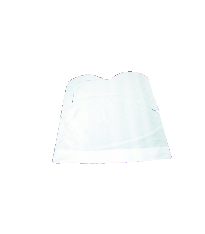 Bavoir en PE avec poche  550x400mm - 500Pcs