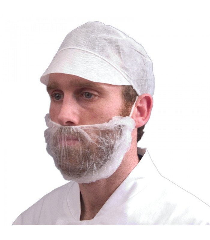 Protège-barbe non tissé 240x120mm - 1000Pcs