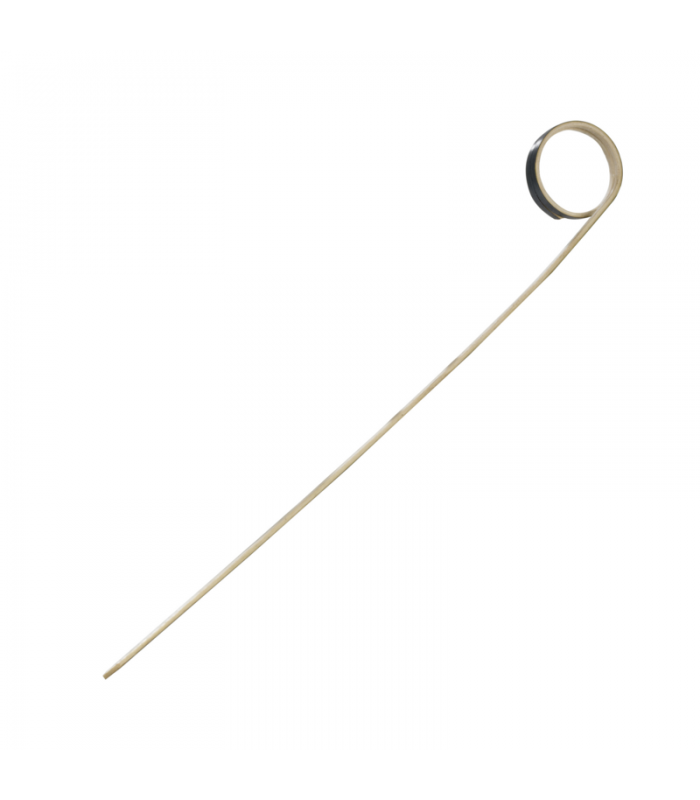 Pique bambou noir "Joyo" rond  H180mm -100Pcs