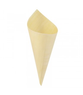 Cône en bois   H120mm -100Pcs