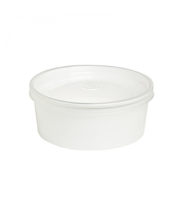 Saladier rond en carton blanc "Buckaty"  H60mm 700ml -45Pcs