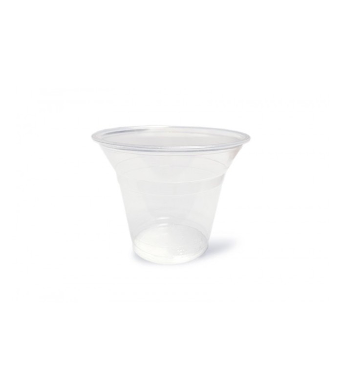 Pot à dessert transparent en plastique PLA  H57mm 90ml -50Pcs