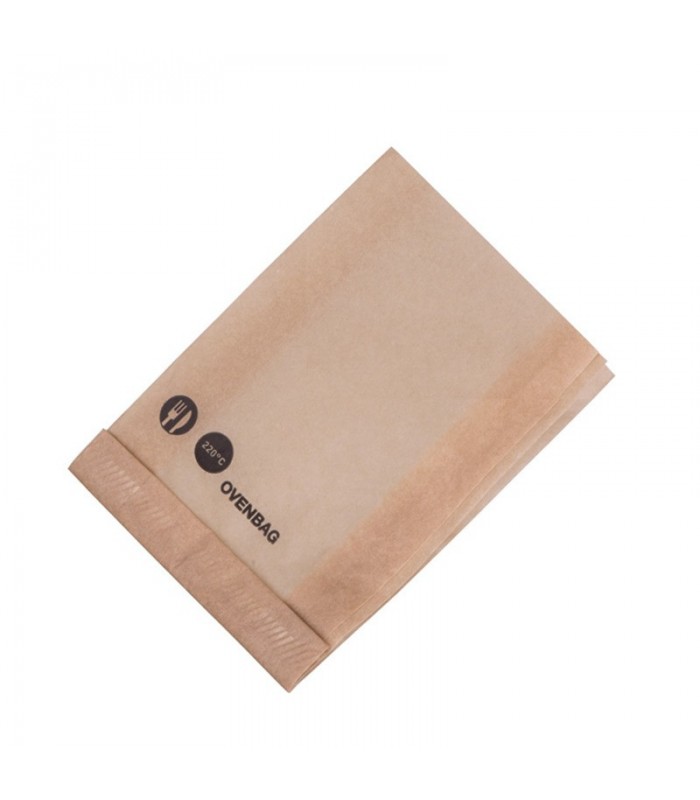 Sac papier kraft brun spécial four  85x60mm H120mm -1000Pcs