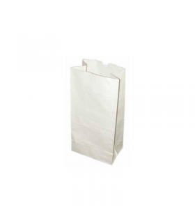 Sac SOS papier blanc recyclé  180x110mm H350mm -500Pcs