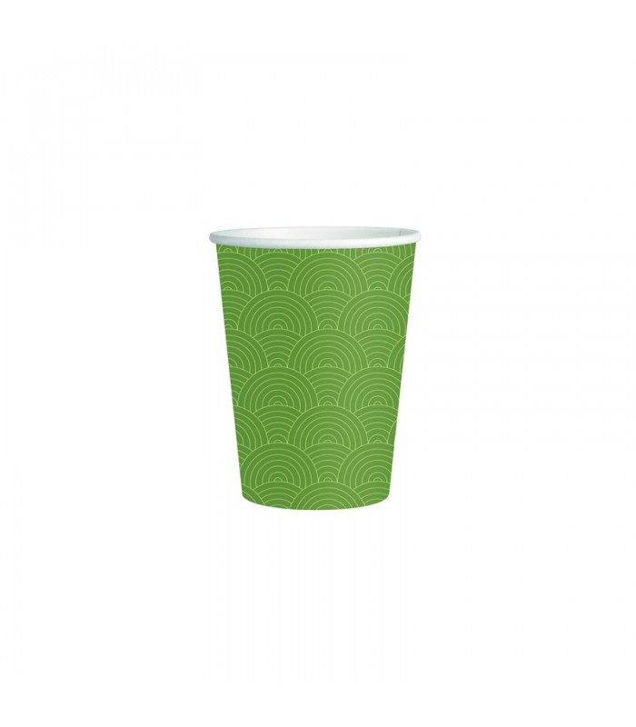 Gobelet Blanc en carton décor Tokyo pour distributeur automatique  H118mm 350ml -100Pcs