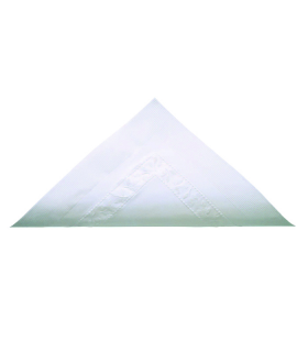 Serviette ouate blanche 2 plis  380x380mm -100Pcs