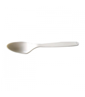 Cuillère PLA blanche 18 cm -24Pcs