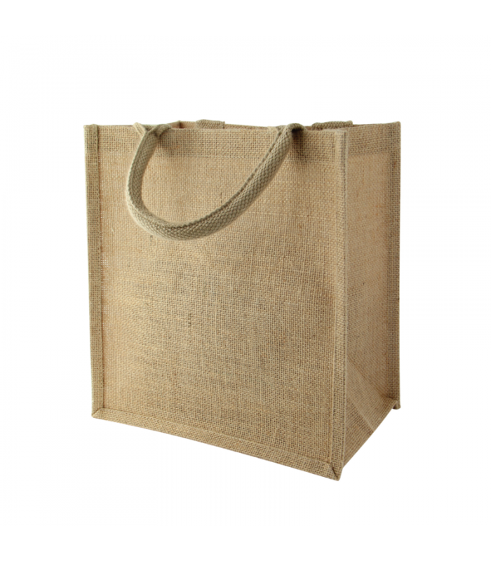 Sac cabas en jute brun 170x260mm H280mm -30Pcs