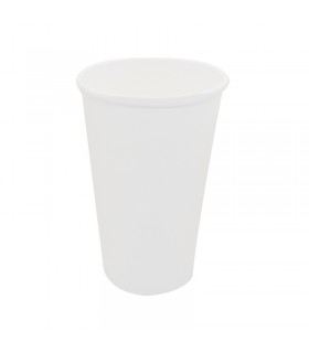 Gobelet AirCup en carton blanc  H116mm 350ml -50Pcs