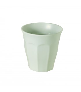 Gobelet Phoenix en plastique RPET réemployable vert d'eau   H89mm 200ml -8Pcs