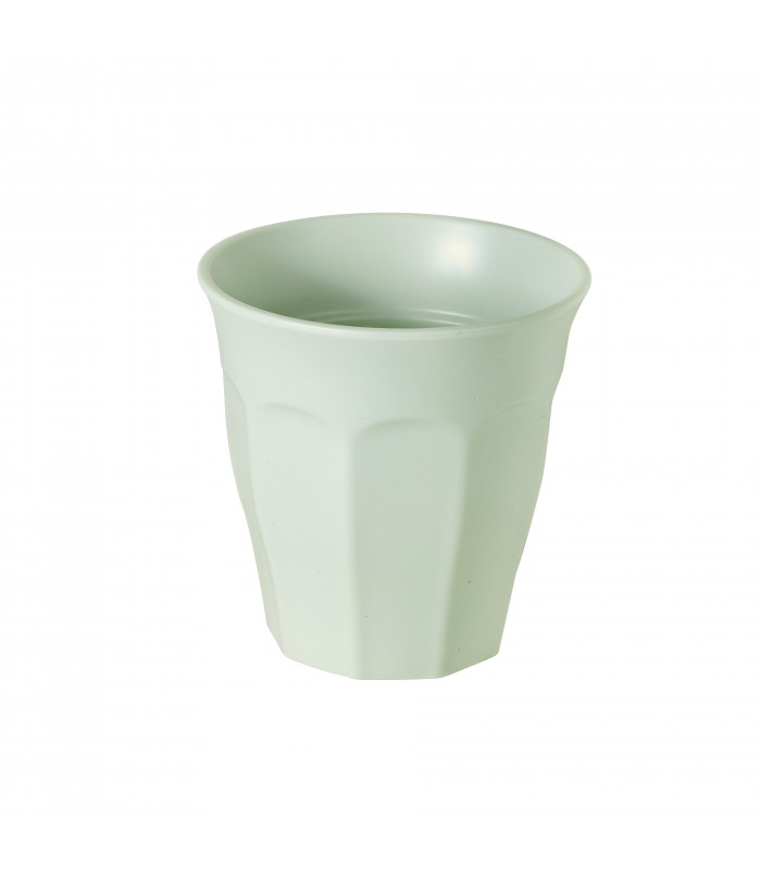 Gobelet Phoenix en plastique RPET réemployable vert d'eau   H89mm 200ml -8Pcs
