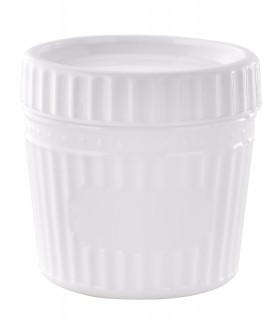 Combo Bol CookShow verre opale + Couv en plastique PP  H78mm 260ml -48Pcs