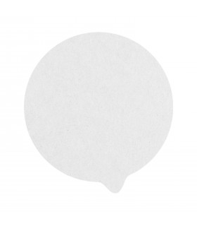 Opercule scellable en papier blanc -500Pcs