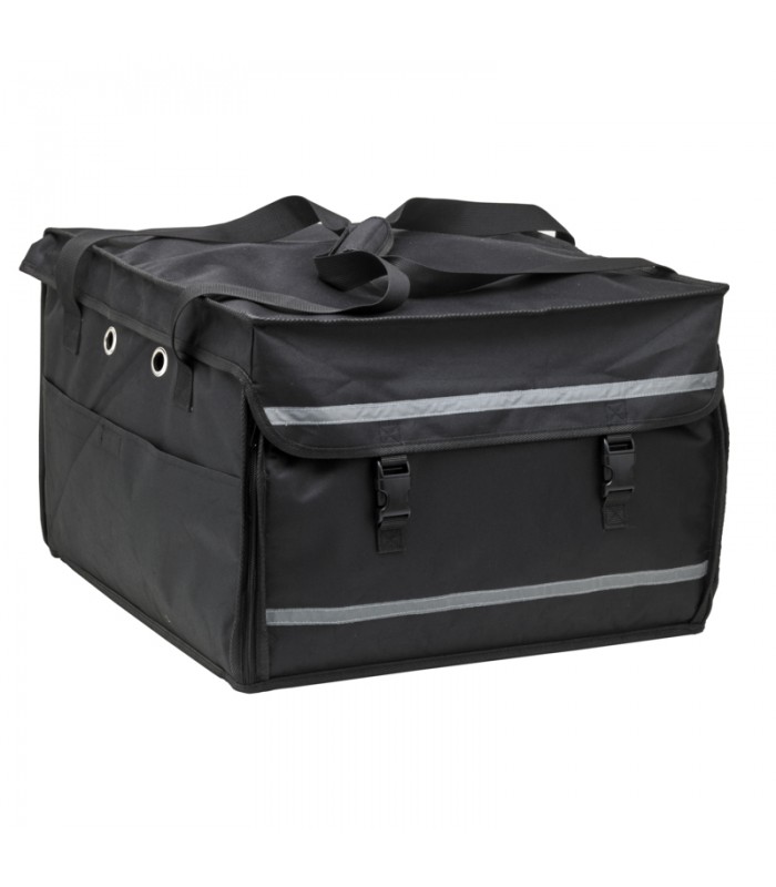 Caisse scooter/sac a dos ISO noir 2 ouvertures etagere 495x495mm H320mm -1Pcs