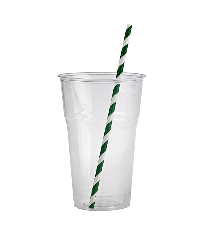 Gobelet PLA transparent 575ml 95mm  H130mm