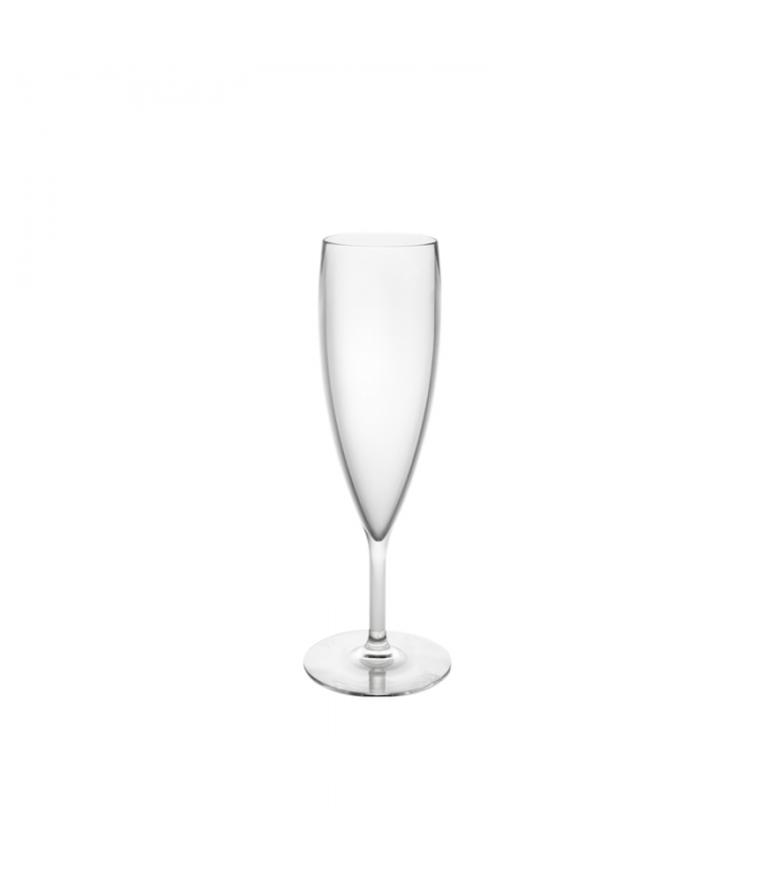 CUPOLY Flûte à champagne PET réemployable   H2mm 160ml