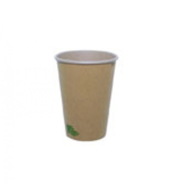 Gobelet Zen en carton kraft brun  H92mm 200ml -50Pcs