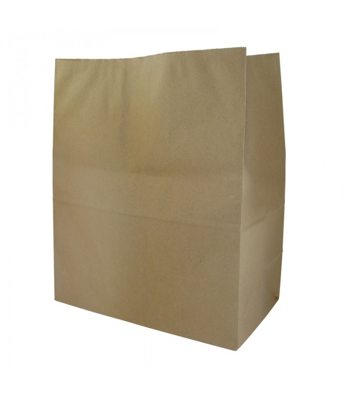 Sac SOS double-paroi papier kraft brun  320x170mm H380mm - 250Pcs