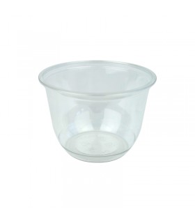 Pot à dessert en plastique PET transparent  H65mm 270ml - 1000Pcs